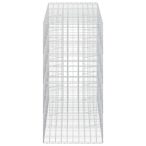 Γκαμπιόν με σύρμα 5 mm και πλέγμα 10x10 cm 300x100x200 εκ