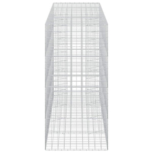 Γκαμπιόν με σύρμα 5 mm και πλέγμα 10x10 cm 400x100x200 εκ