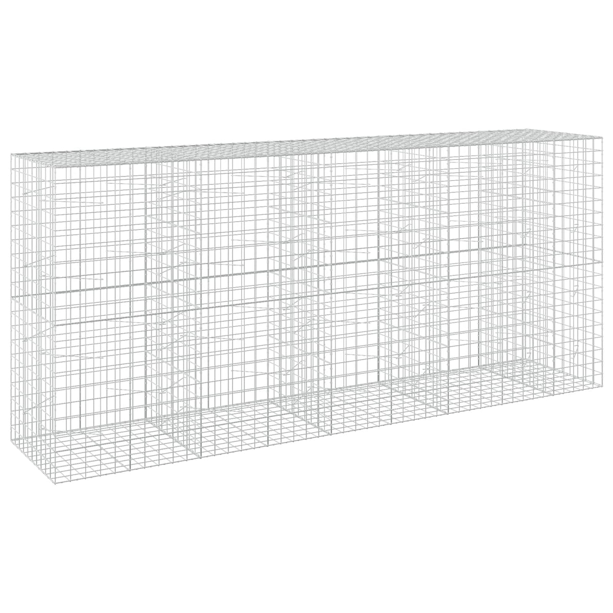 Γκαμπιόν με σύρμα 5 mm και πλέγμα 10x10 cm 450x100x200 εκ