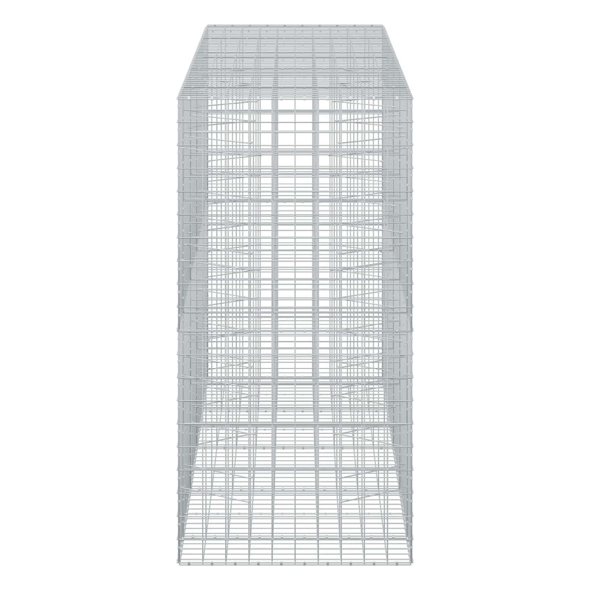 Γκαμπιόν με σύρμα 5 mm και πλέγμα 10x10 cm 450x100x200 εκ