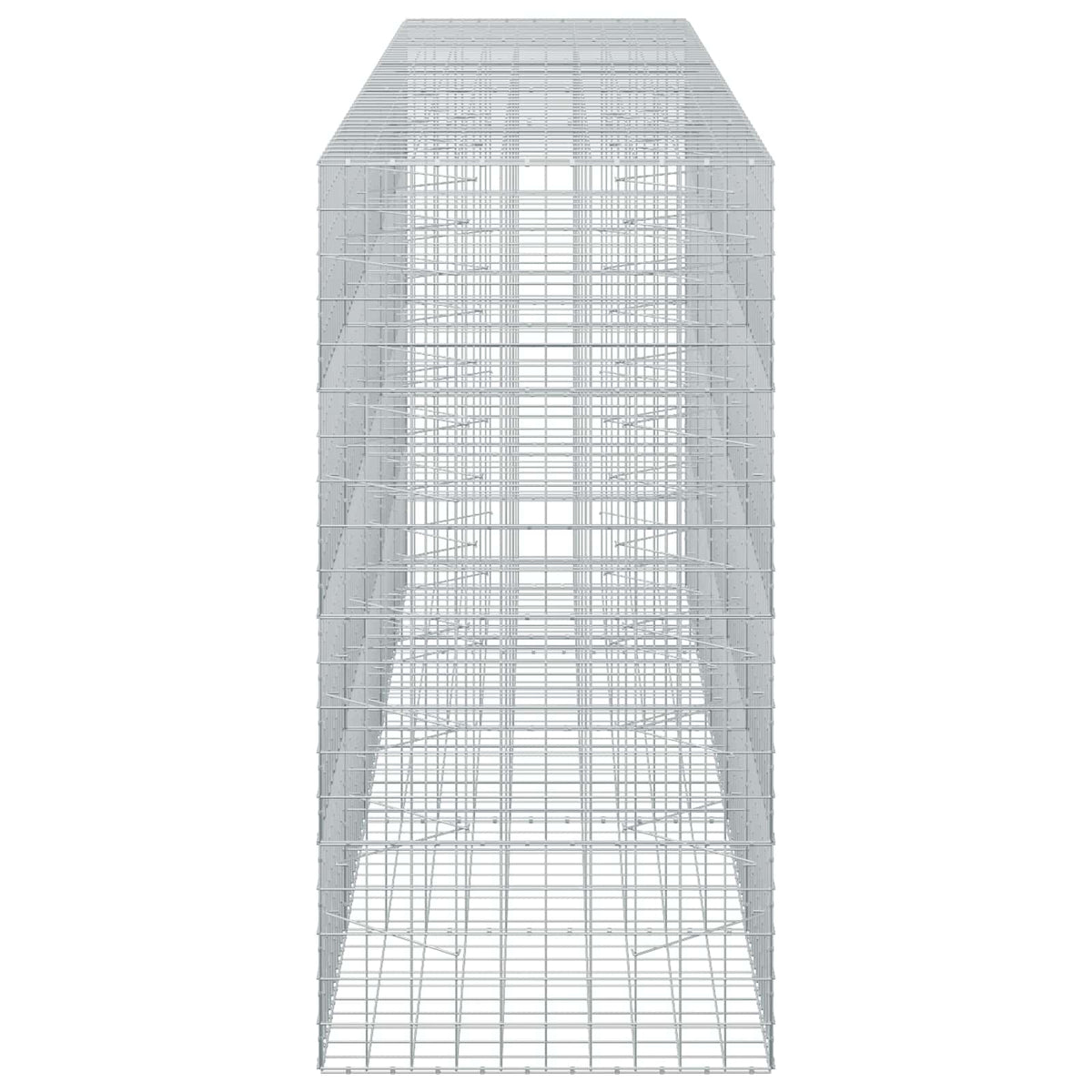 Γκαμπιόν με σύρμα 5 mm και πλέγμα 10x10 cm 500x100x200 εκ