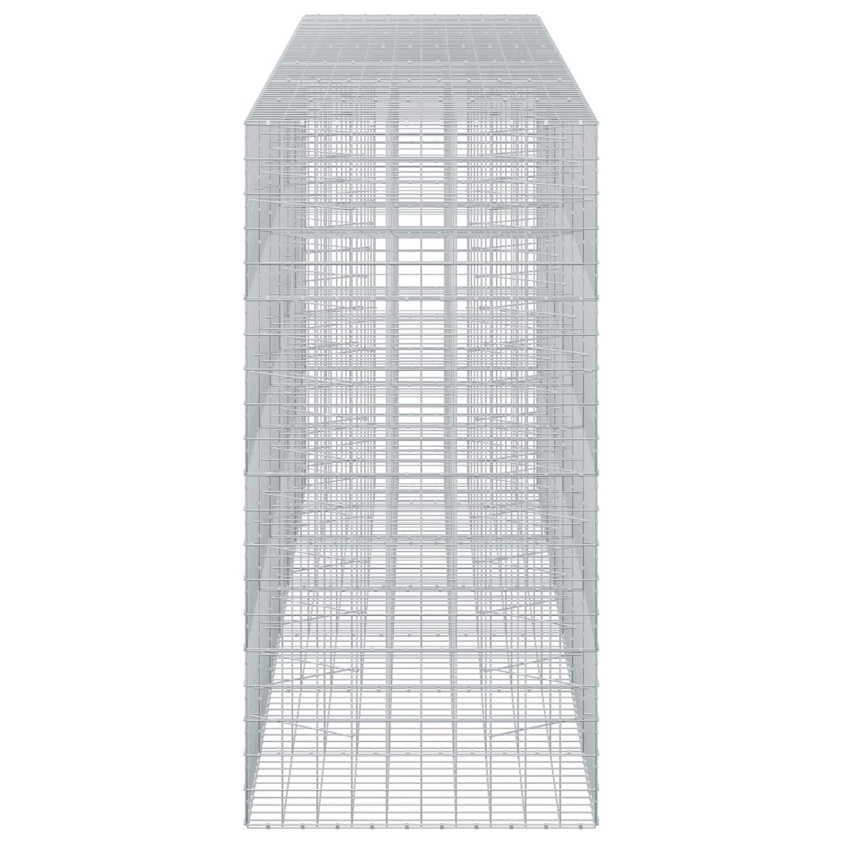 Γκαμπιόν με σύρμα 5 mm και πλέγμα 10x10 cm 650x100x200 εκ