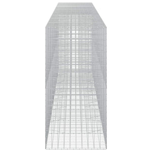 Γκαμπιόν με σύρμα 5 mm και πλέγμα 10x10 cm 850x100x200 εκ