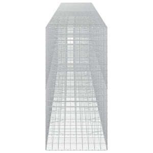 Γκαμπιόν με σύρμα 5 mm και πλέγμα 10x10 cm 1050x100x200 εκ. - Pakobazaar