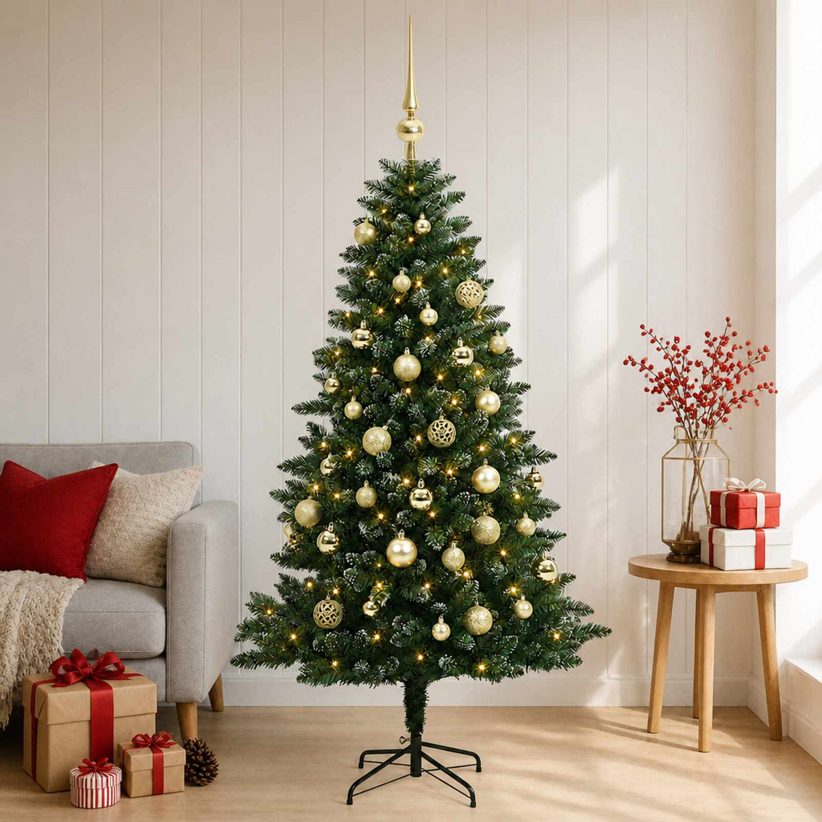 Τεχνητό Χριστουγεννιάτικο Δέντρο με Μπάλα 150 εκ. 150 LED