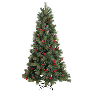 Τεχνητό χριστουγεννιάτικο δέντρο με μπάλα 150 εκ. 150 LED - Pakobazaar