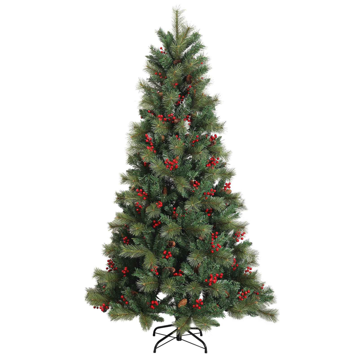 Τεχνητό χριστουγεννιάτικο δέντρο με μπάλα 210 εκ. 300 LED