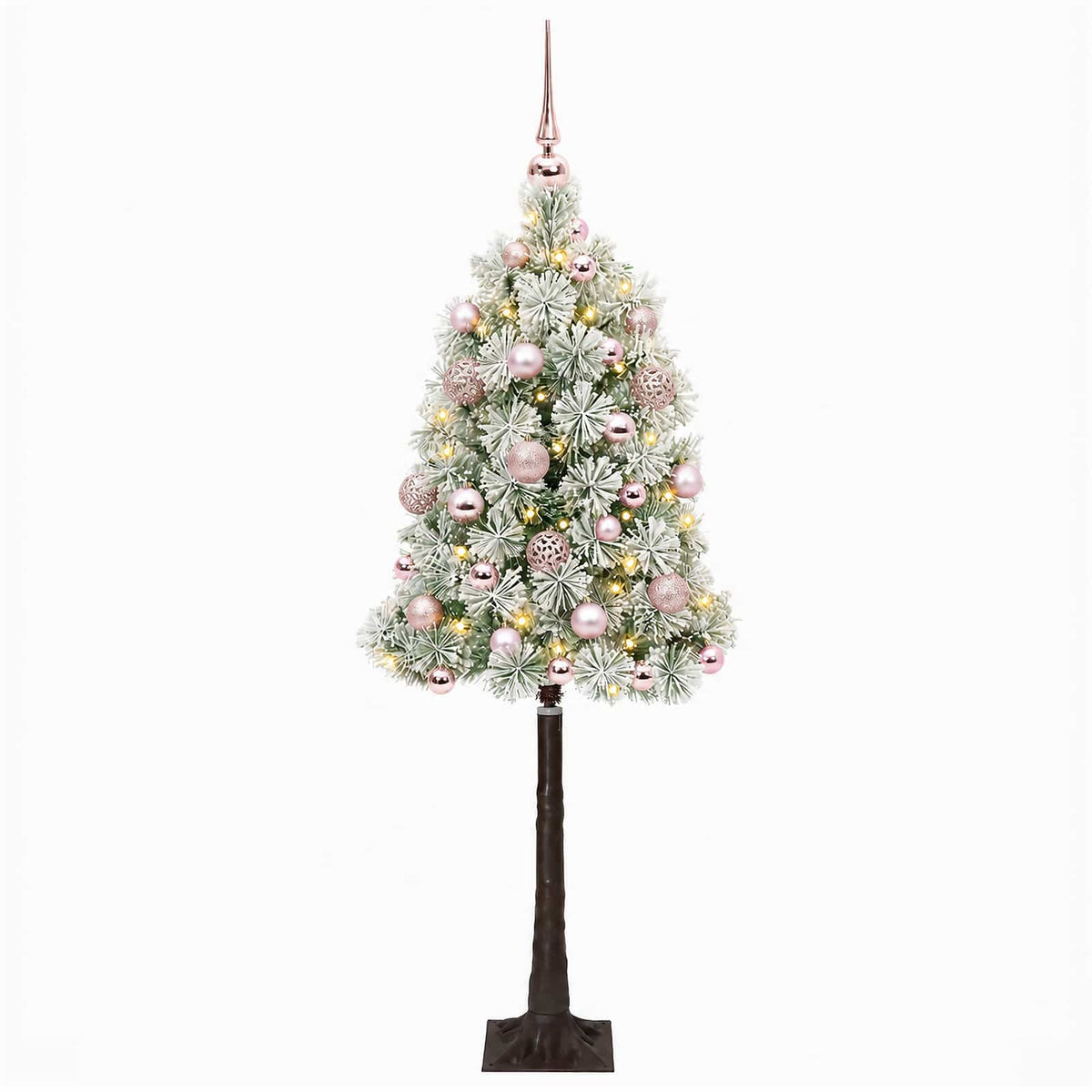 Τεχνητό Χριστουγεννιάτικο Δέντρο με Μεντεσέδες και Μπάλες