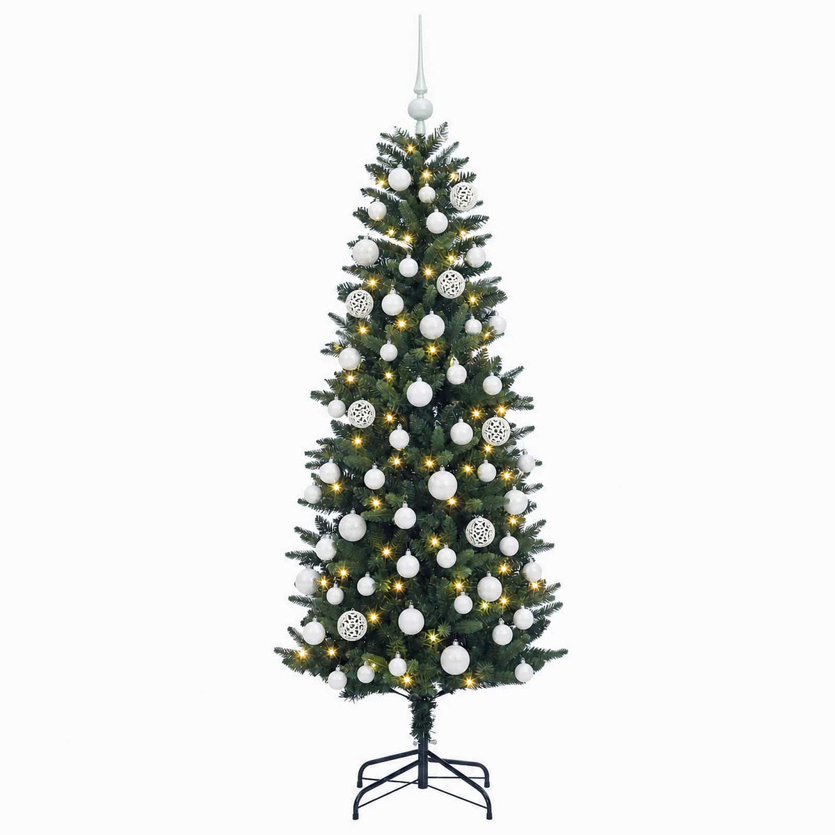 Τεχνητό Χριστουγεννιάτικο Δέντρο με Μπάλα 210 εκ. 300 LED