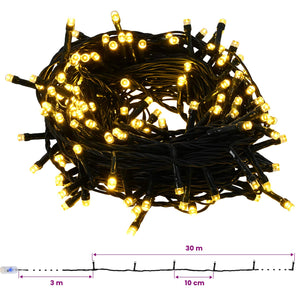 Τεχνητό Χριστουγεννιάτικο Δέντρο με Άξονα 240 εκ. 300 LED - Pakobazaar