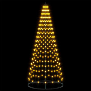 LED Χριστουγεννιάτικο Δέντρο 165 εκ. 270 LED Θερμό λευκό Σίδερο