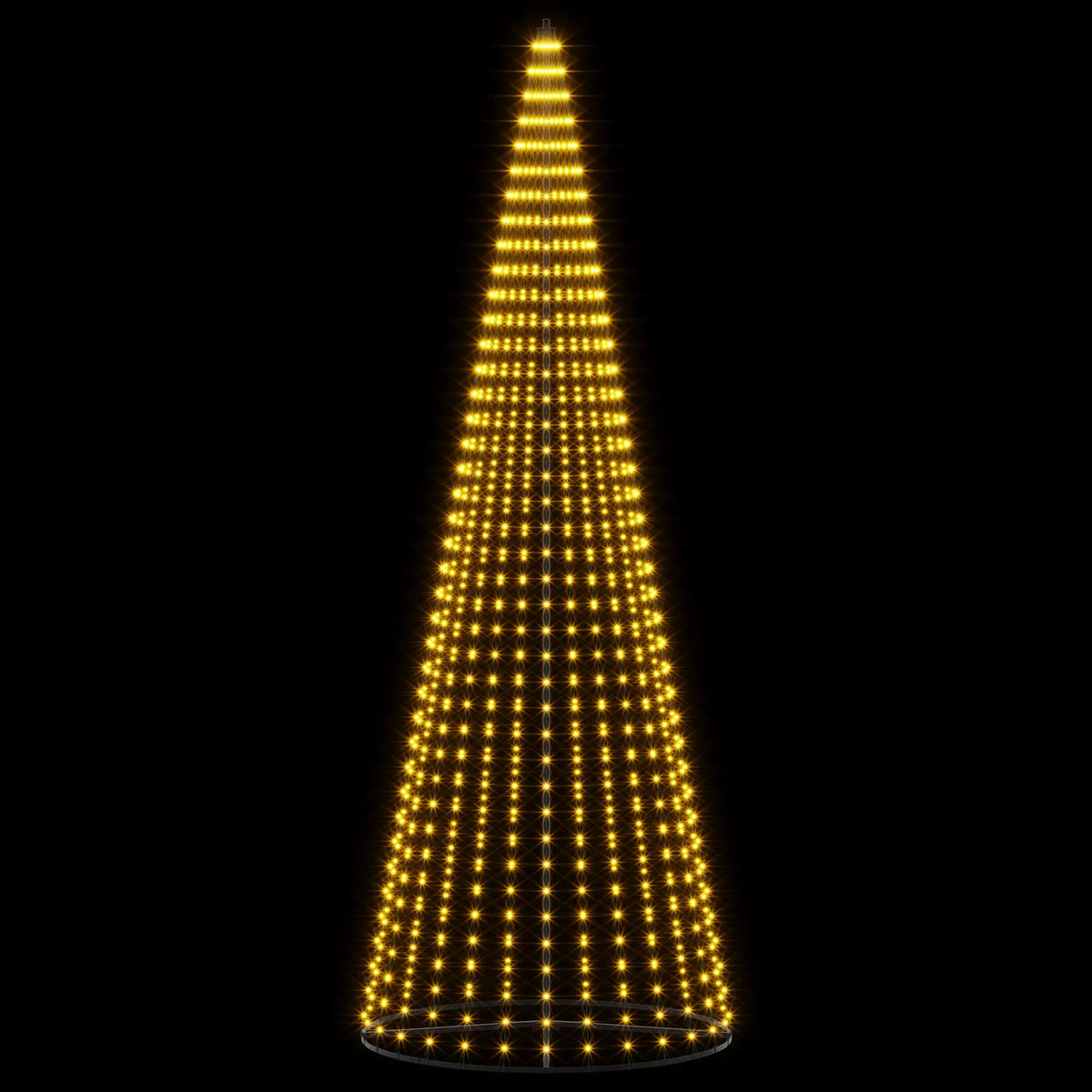 LED Χριστουγεννιάτικο Δέντρο 385 εκ. 1148 LED Θερμό λευκό