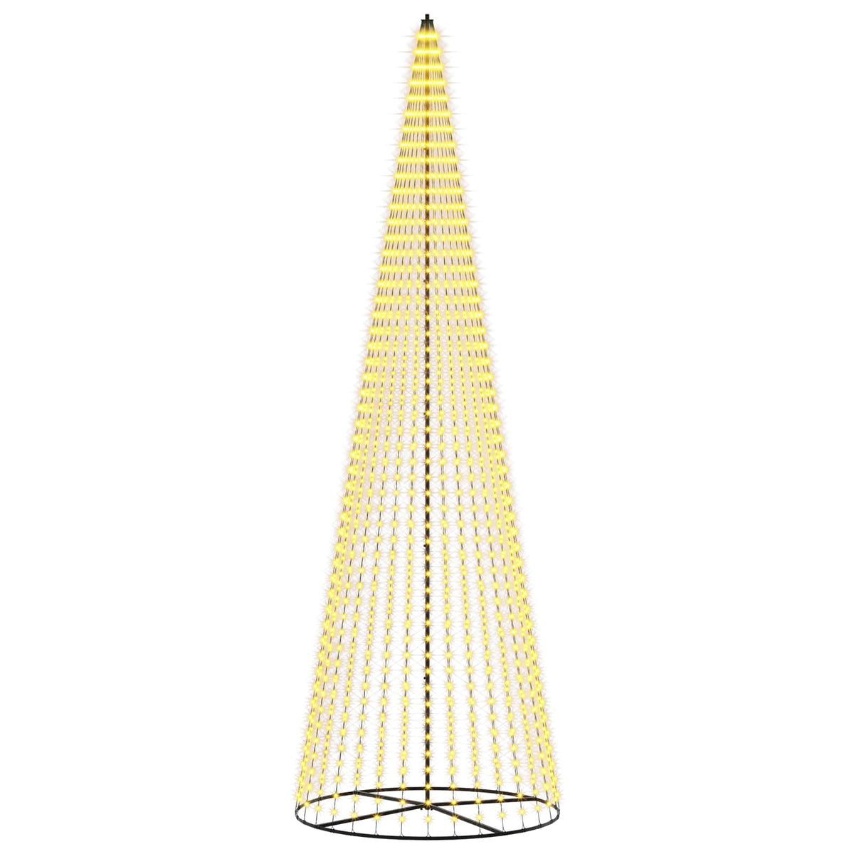 LED Χριστουγεννιάτικο Δέντρο 485 εκ. 1632 LED Θερμό λευκό