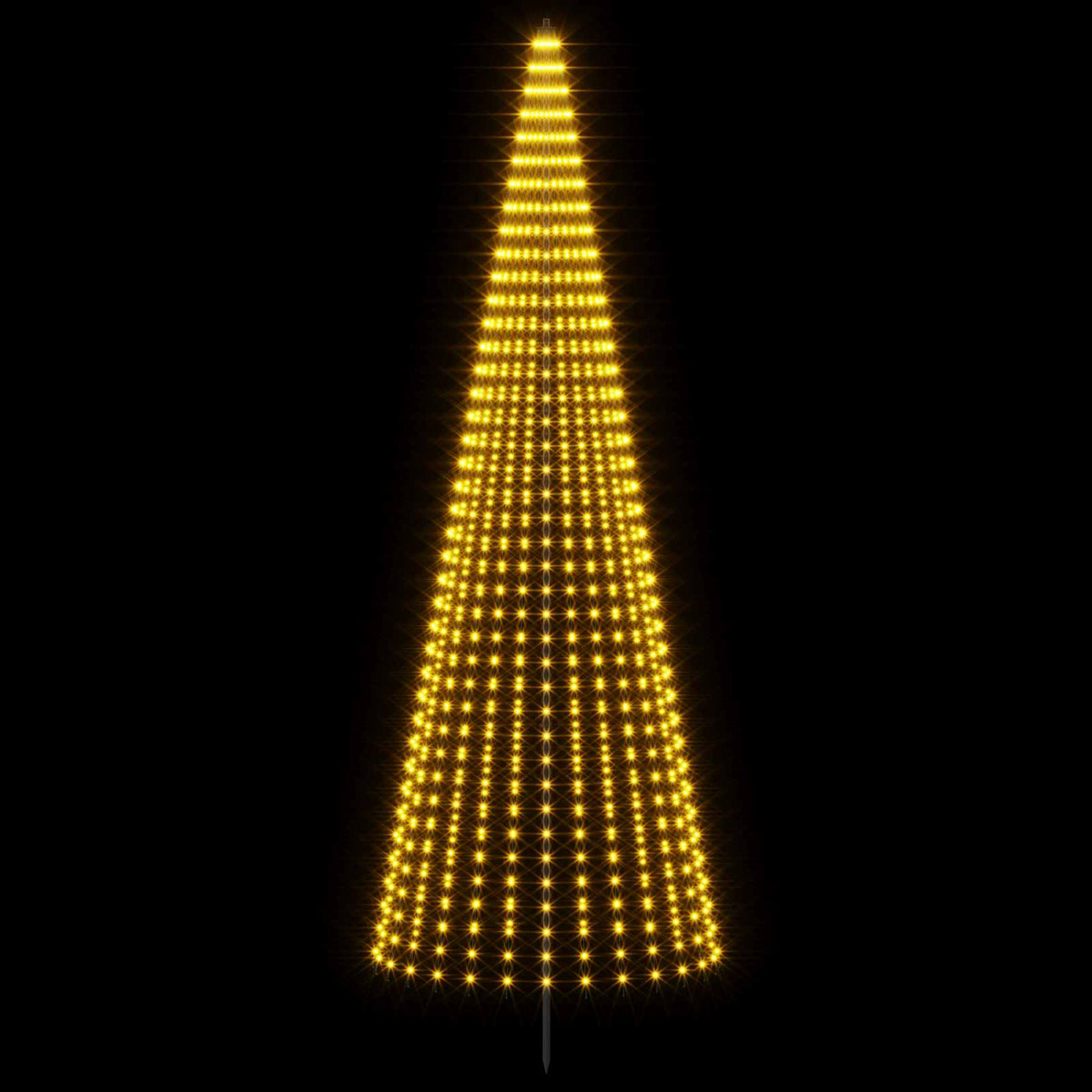 LED Χριστουγεννιάτικο Δέντρο 385 εκ. 1148 LED Θερμό λευκό