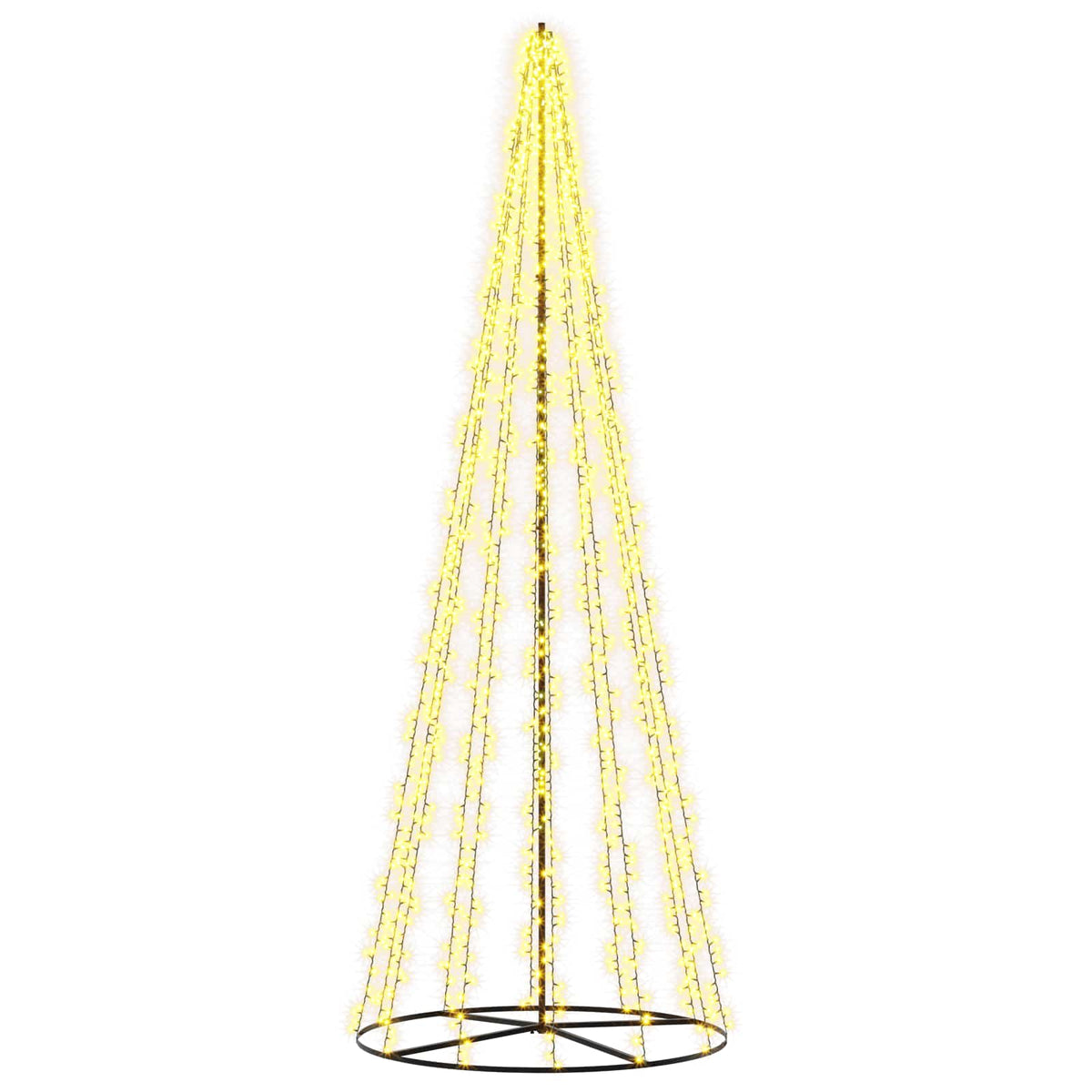 LED Χριστουγεννιάτικο Δέντρο 385 εκ. 2460 LED Θερμό λευκό