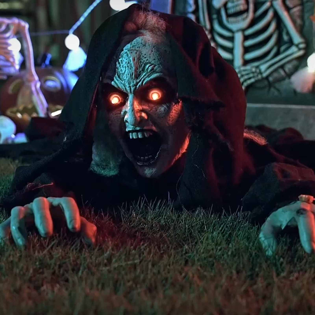 Διακόσμηση Halloween Ζόμπι SPOOKA Μαύρο 41 x 130 x 24 εκ. - Pakobazaar