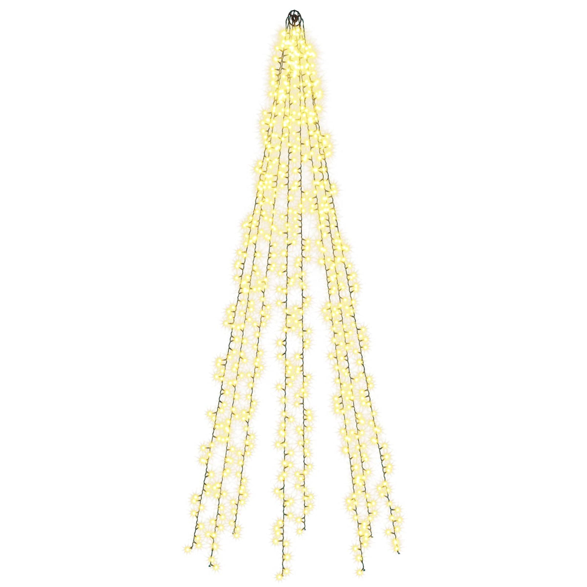 Φωτάκια χριστουγεννιάτικου δέντρου με 8 LED 1000 LED