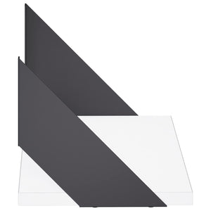 Ράφια Τοίχου 4 τμχ. Λευκό 50 x 20 x 17 cm
