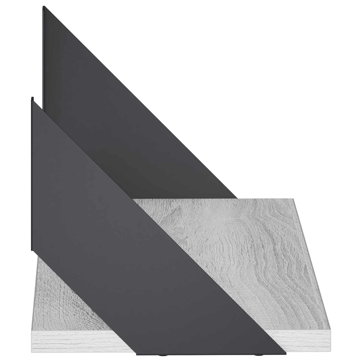 Ράφια Τοίχου 4 τμχ. Γκρι Sonoma 50 x 20 x 17 cm - Pakobazaar