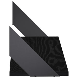 Ράφια Τοίχου 4 τμχ. Μαύρο 70 x 20 x 17 cm