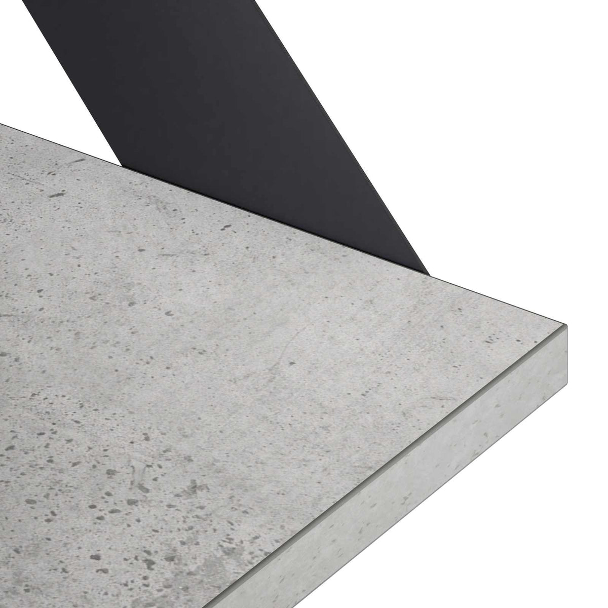 Ράφια Τοίχου 4 τμχ. Γκρι Σκυροδέματος 70 x 20 x 17 cm - Pakobazaar