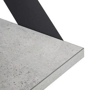 Ράφια Τοίχου 4 τμχ. Γκρι Σκυροδέματος 70 x 20 x 17 cm - Pakobazaar