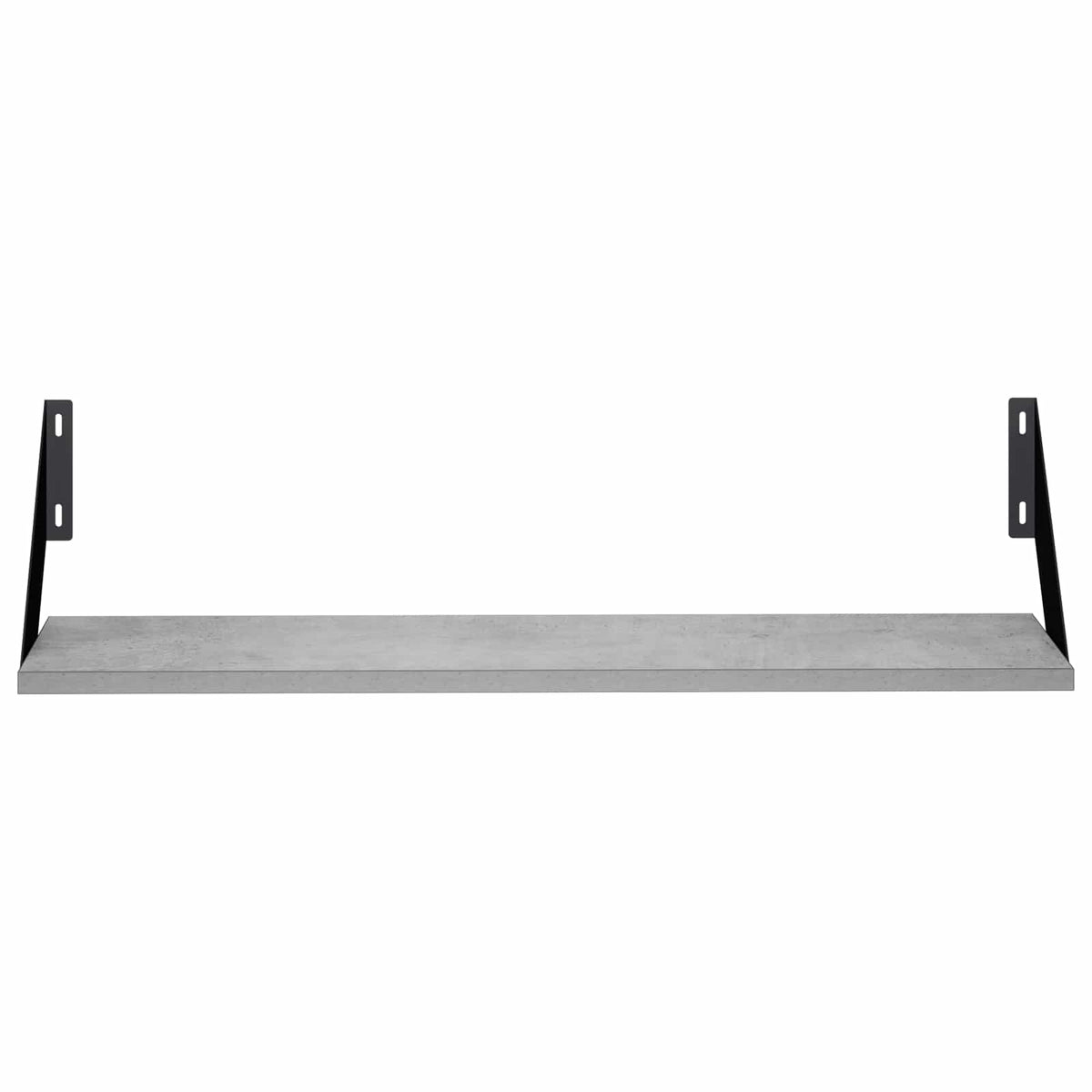 Ράφια Τοίχου 4 τμχ. Γκρι Σκυροδέματος 70 x 20 x 17 cm - Pakobazaar