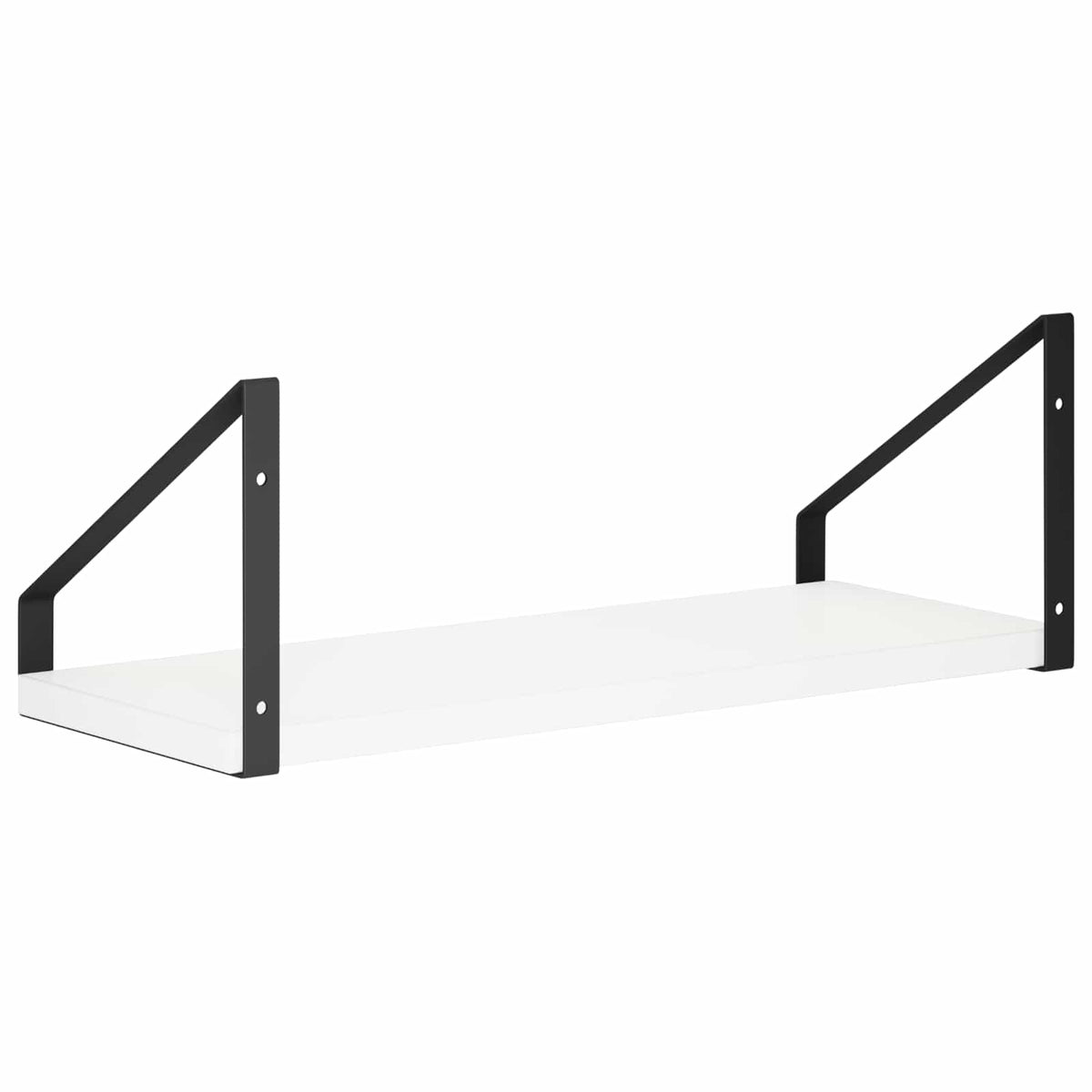 Ράφια Τοίχου 2 τμχ. Λευκό 40 x 16 x 15,5 cm