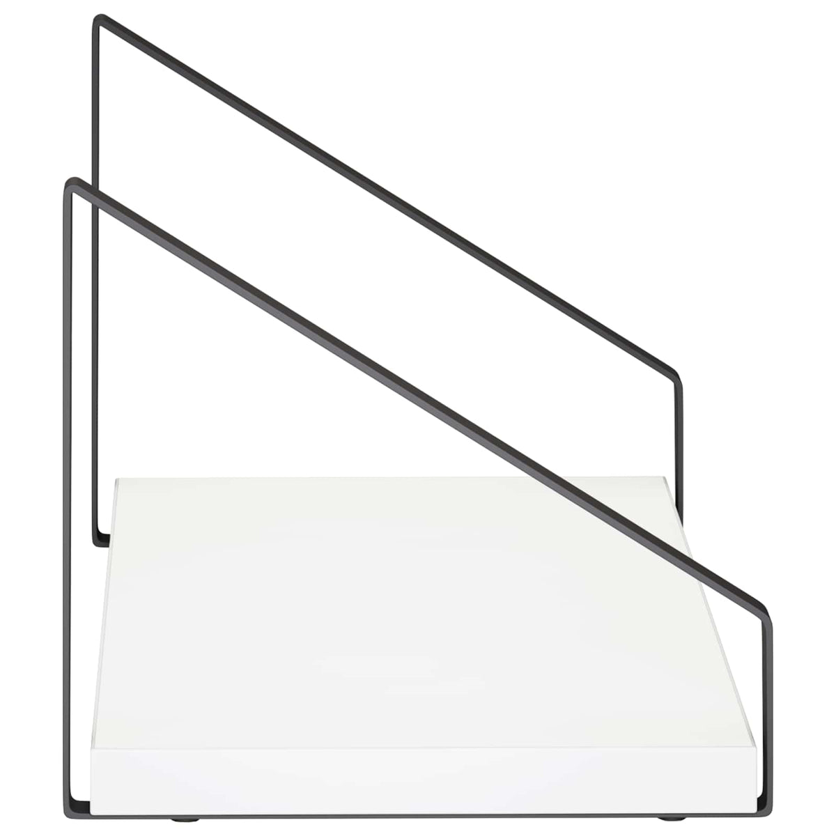 Ράφια Τοίχου 2 τμχ. Λευκό 40 x 16 x 15,5 cm