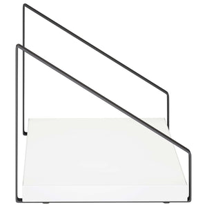 Ράφια Τοίχου 2 τμχ. Λευκό 40 x 16 x 15,5 cm