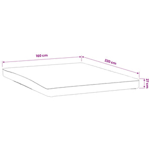 Προστατευτικό στρώματος 2 τμχ. 160 x 220 cm Αδιάβροχο Λευκό