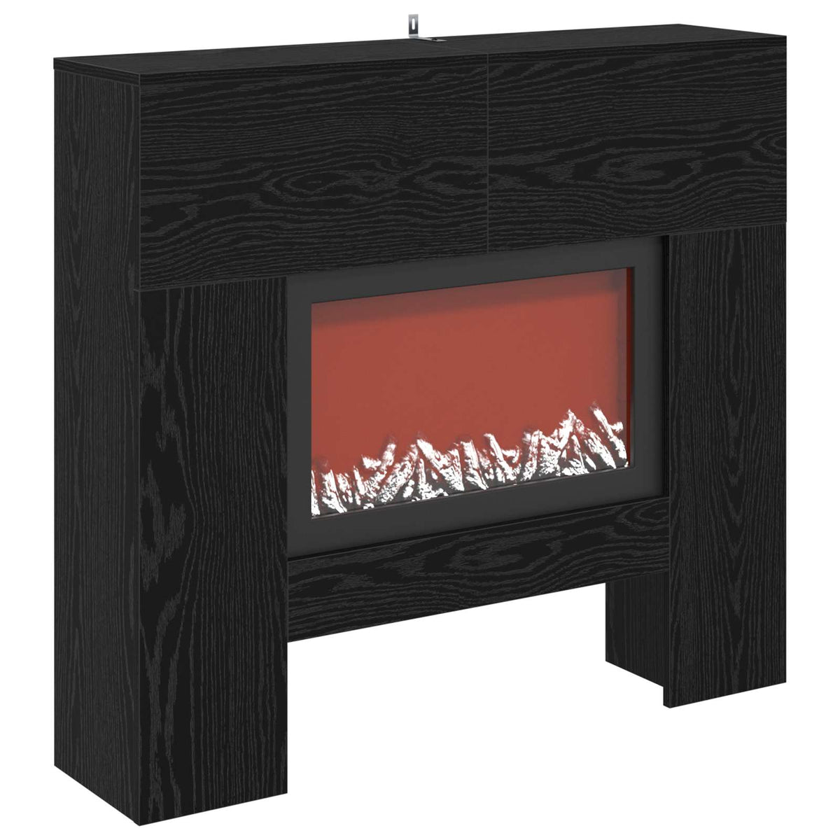 Ηλεκτρικό τζάκι Μαύρη Δρυς 100 x 24,5 x 90 cm - Pakobazaar