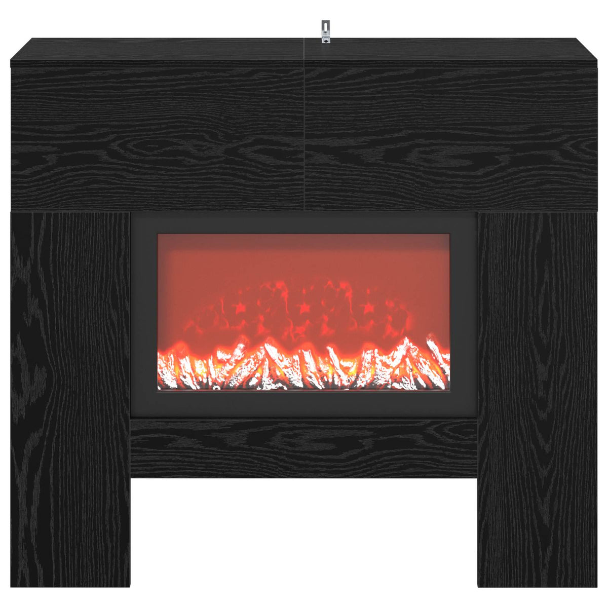 Ηλεκτρικό τζάκι Μαύρη Δρυς 100 x 24,5 x 90 cm - Pakobazaar