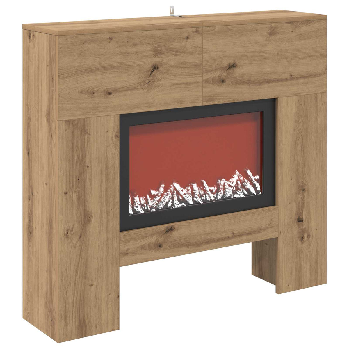 Ηλεκτρικό τζάκι Artisan Δρυς 100 x 24,5 x 90 cm
