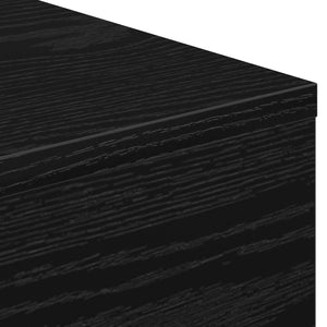 Ηλεκτρικό τζάκι Μαύρη Δρυς 75 x 24,5 x 75 cm Επεξεργασμένο ξύλο - Pakobazaar