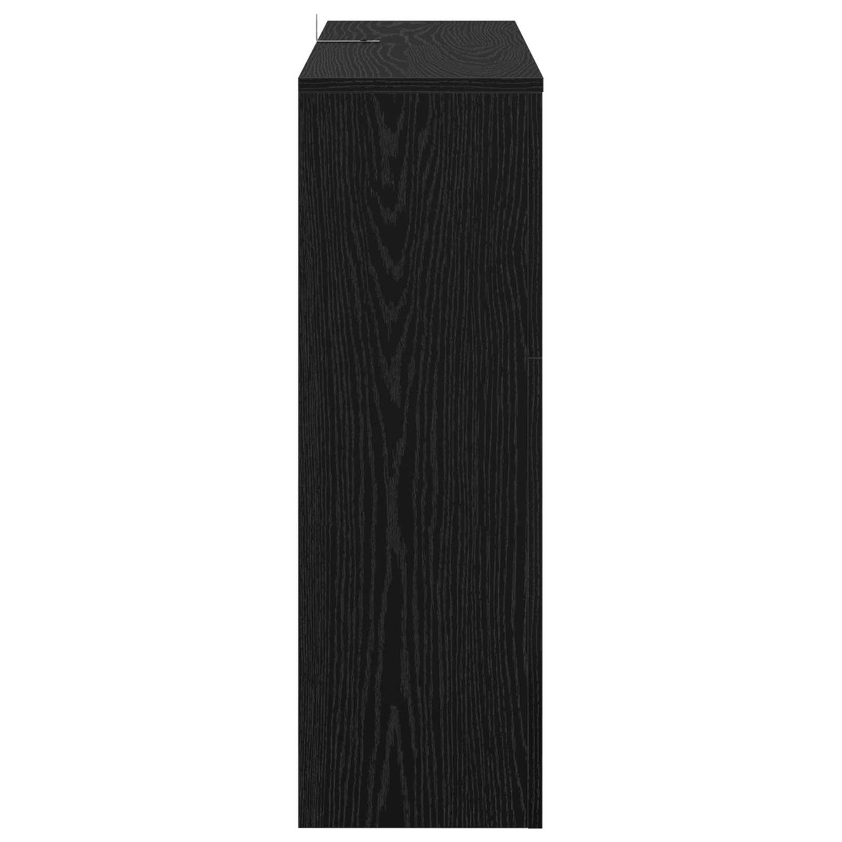 Ηλεκτρικό τζάκι Μαύρη Δρυς 75 x 24,5 x 75 cm Επεξεργασμένο ξύλο - Pakobazaar