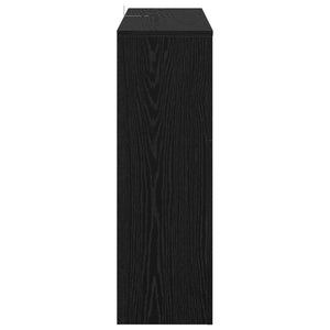 Ηλεκτρικό τζάκι Μαύρη Δρυς 75 x 24,5 x 75 cm Επεξεργασμένο ξύλο - Pakobazaar