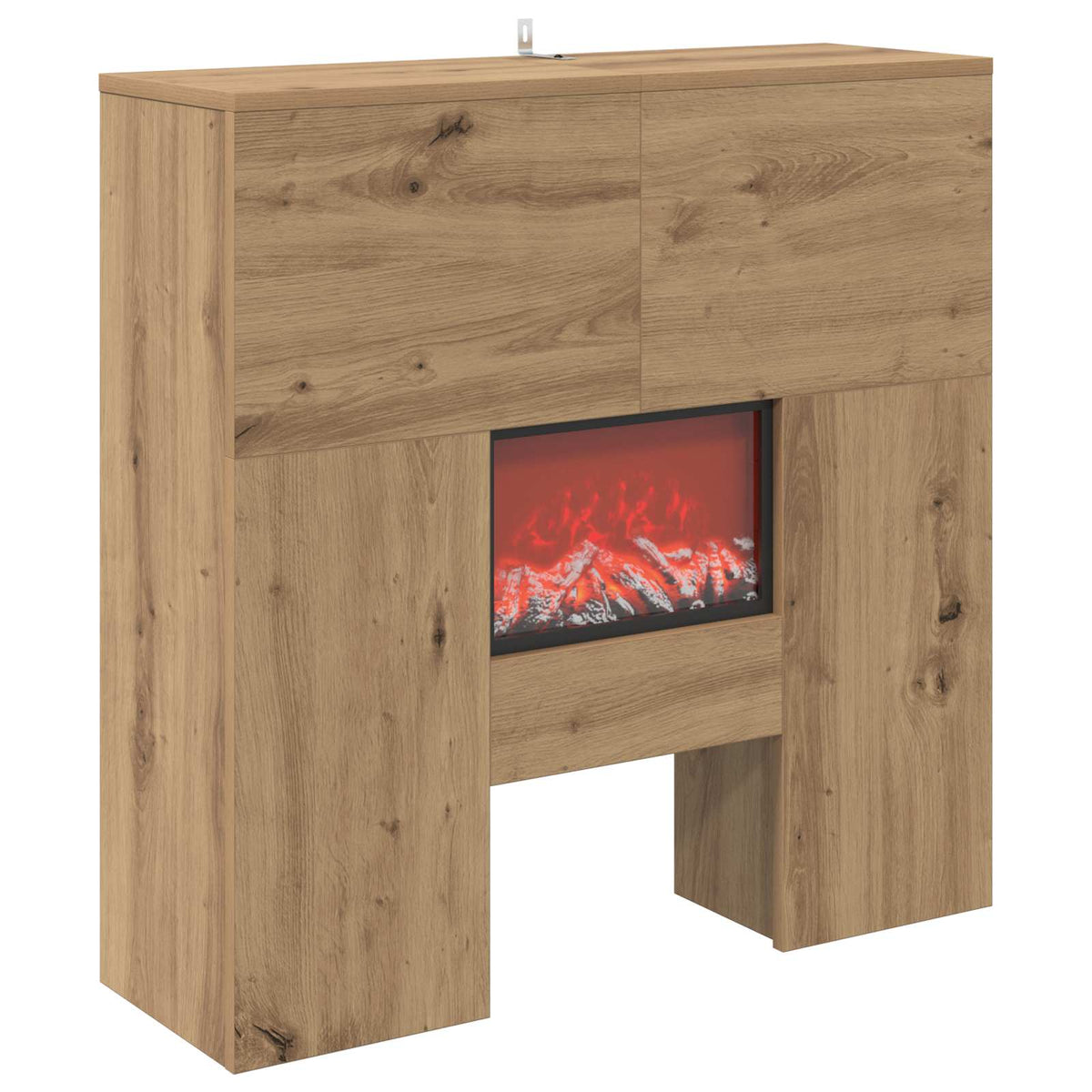 Ηλεκτρικό τζάκι Artisan Δρυς 75 x 24,5 x 75 cm - Pakobazaar