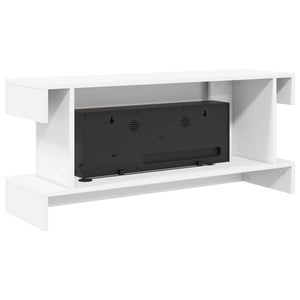 Ηλεκτρικό τζάκι Λευκό 100 x 30 x 44 cm Επεξεργασμένο ξύλο - Pakobazaar