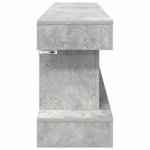 Ηλεκτρικό τζάκι Σκυρόδεμα 150 x 30 x 50 cm Επεξεργασμένο ξύλο - Pakobazaar