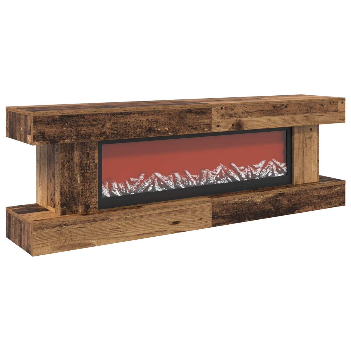 Ηλεκτρικό τζάκι Παλαιωμένο ξύλο 150 x 30 x 50 cm - Pakobazaar