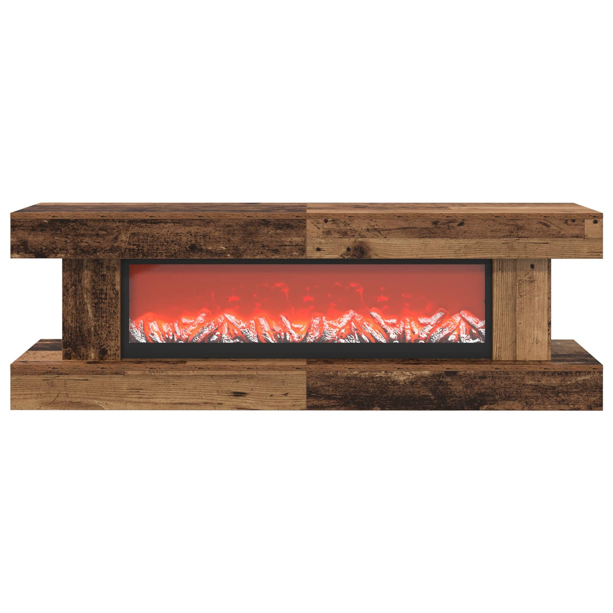 Ηλεκτρικό τζάκι Παλαιωμένο ξύλο 150 x 30 x 50 cm - Pakobazaar