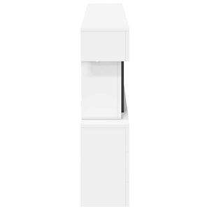 Ηλεκτρικό τζάκι Λευκό 150 x 21 x 77 cm Επεξεργασμένο ξύλο - Pakobazaar