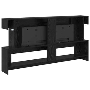 Ηλεκτρικό τζάκι Μαύρη Δρυς 150 x 21 x 77 cm Επεξεργασμένο ξύλο - Pakobazaar