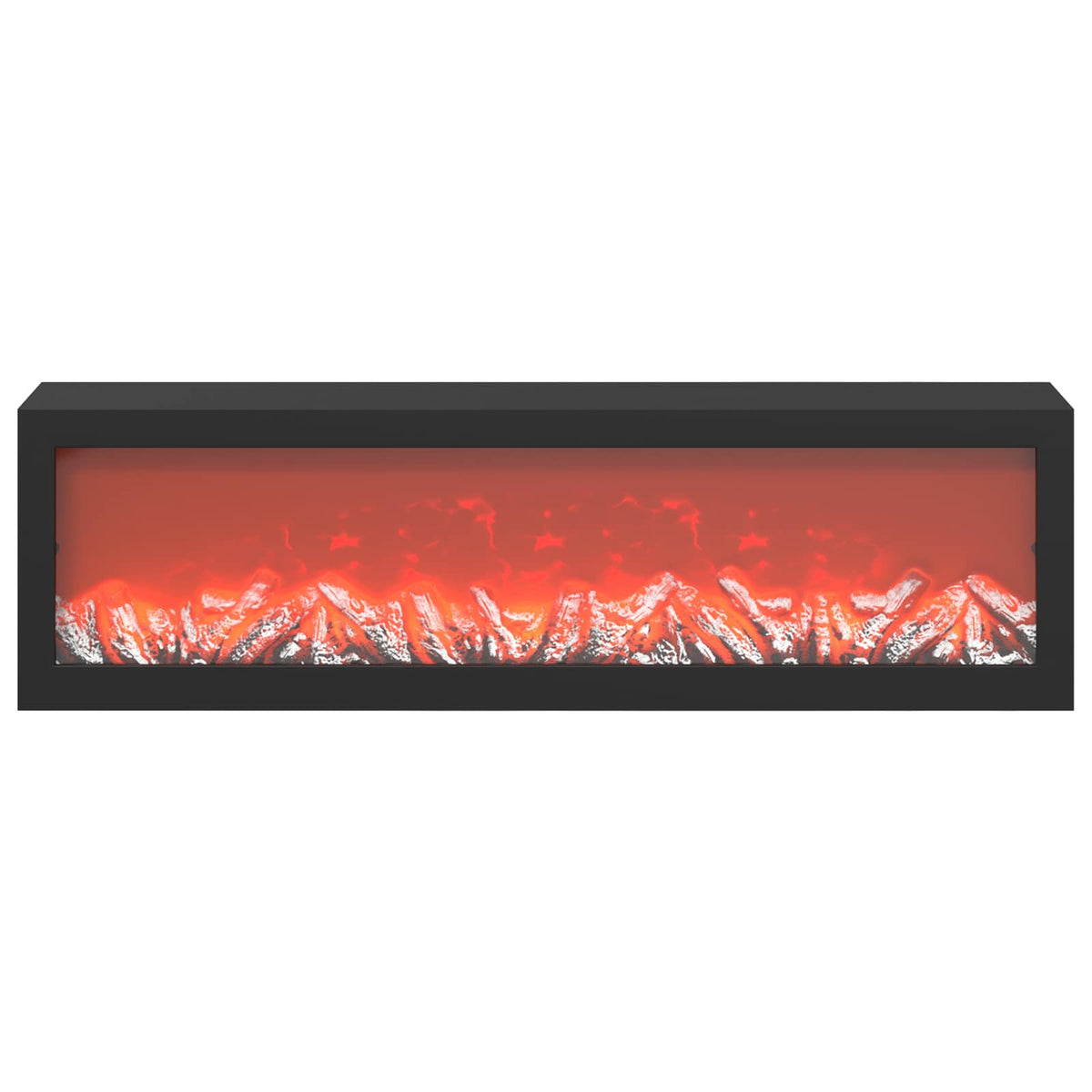 Ηλεκτρικό τζάκι Μαύρη Δρυς 150 x 21 x 77 cm Επεξεργασμένο ξύλο - Pakobazaar