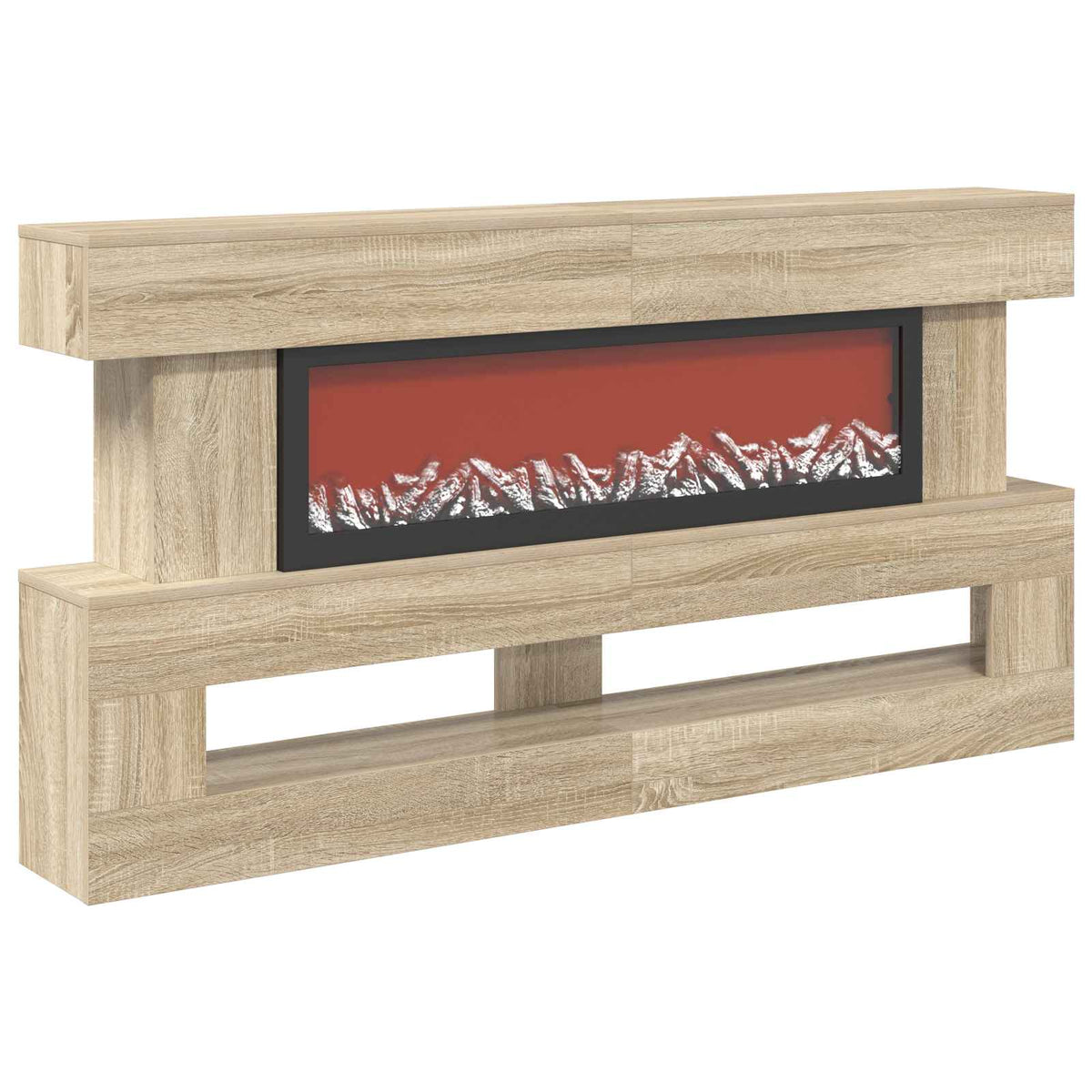 Ηλεκτρικό τζάκι Sonoma 150 x 21 x 77 cm Επεξεργασμένο ξύλο - Pakobazaar