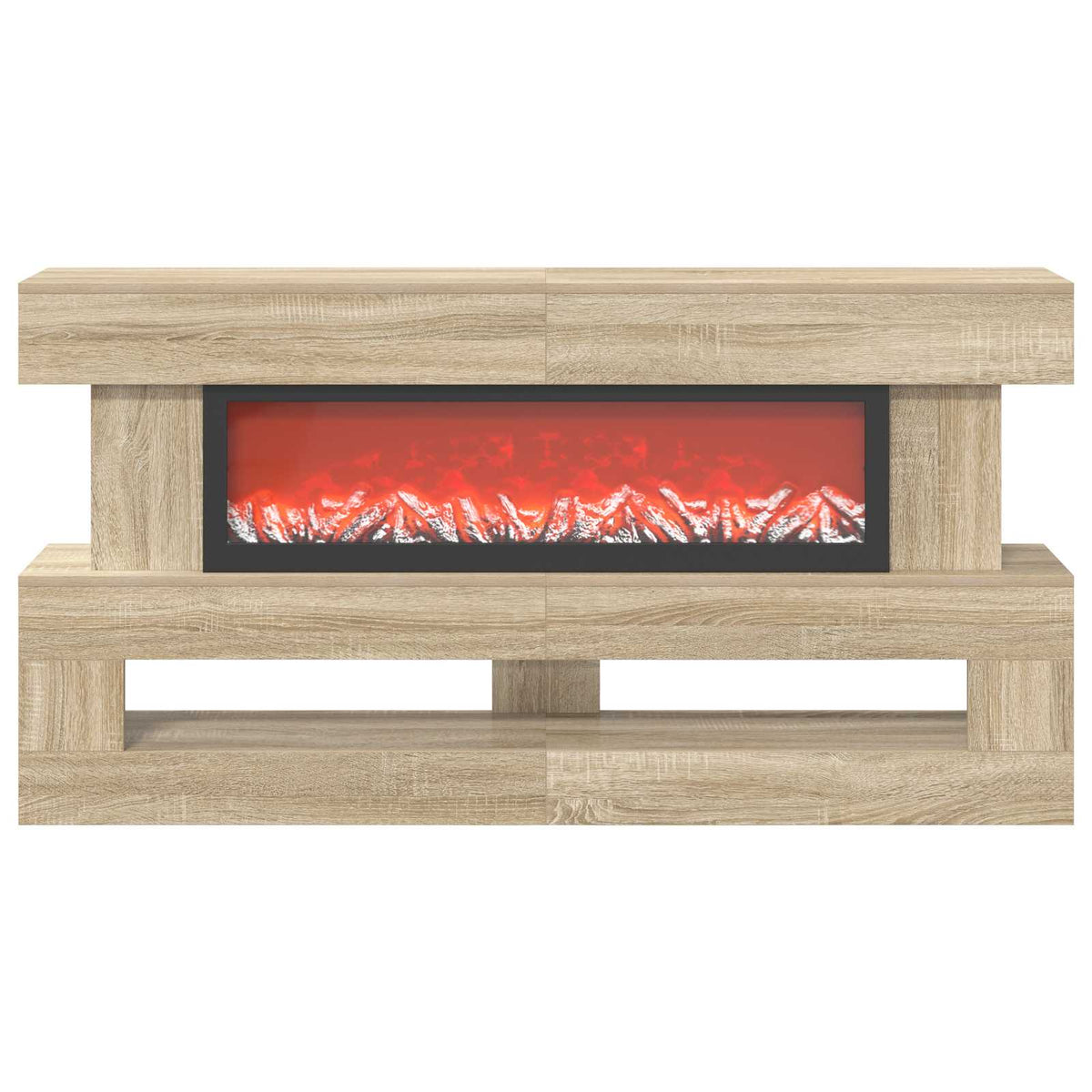 Ηλεκτρικό τζάκι Sonoma 150 x 21 x 77 cm Επεξεργασμένο ξύλο - Pakobazaar