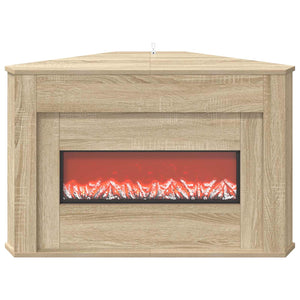 Τζάκι με ταινία LED Sonoma 95 x 42,5 x 60 cm Επεξεργασμένο ξύλο