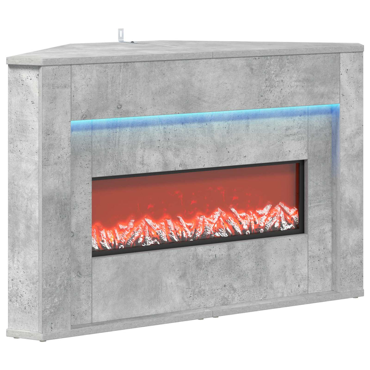 Τζάκι με ταινία LED Σκυρόδεμα 95 x 42,5 x 60 cm - Pakobazaar