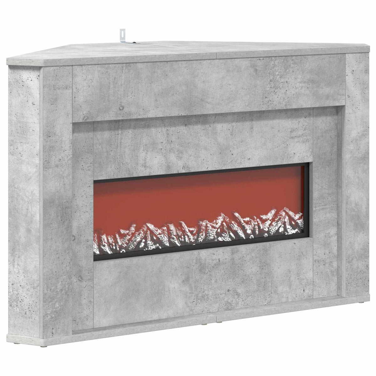 Τζάκι με ταινία LED Σκυρόδεμα 95 x 42,5 x 60 cm - Pakobazaar